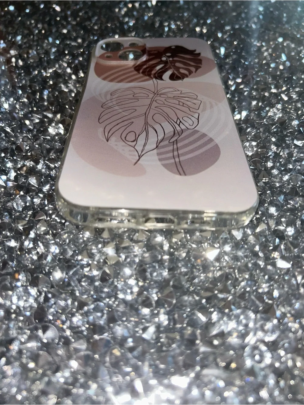 iPhone 15 plus Slim Pink Floral Phone Case - Compatible Brand